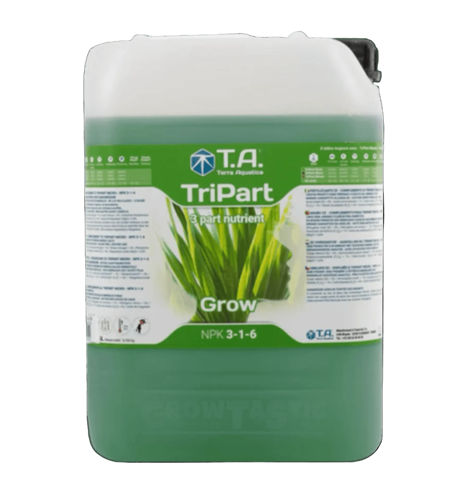 Terra Aquatica TriPart Grow 10 Liter GHE General Hydroponic