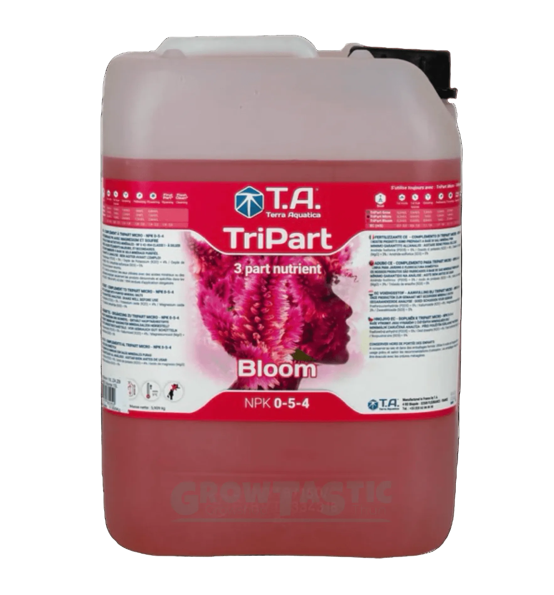 Terra Aquatica TriPart Bloom 10 Liter GHE General Hydroponics