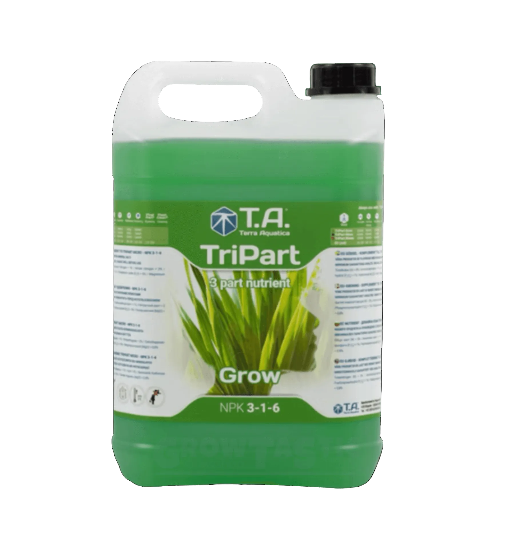 Terra Aquatica TriPArt Grow 5 Liter GHE General Hydroponic