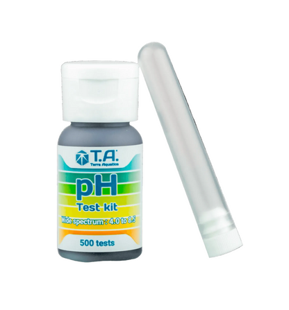 pH-Testkit von T.A. für Aquarien, mit breitem Spektrum von 4.0 bis 8.5, 500 Tests.