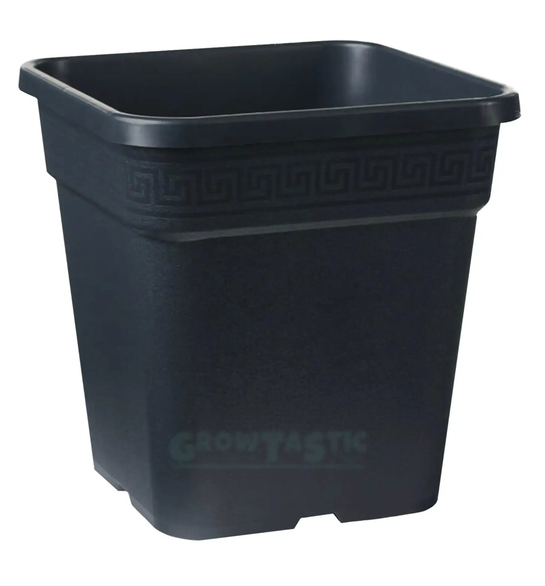 Vierkant Topf Vega mit Rand & Ornament