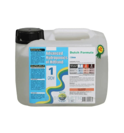 Advanced Hydroponics Dutch Formula 1 Düngerflasche für optimales Pflanzenwachstum, 1 Liter, für hydroponische Anbaumethoden