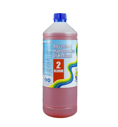 Advanced Hydroponics Dutch Formula 2 Bloom Dünger, 1 Liter, für gesunden Pflanzenblühen in Hydroponik-Systemen
