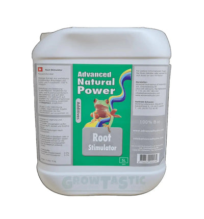 Advanced Hydroponics Dünger Natural Power für Wachstum und Blüte, 1 Liter, fördert gesunden Pflanzenwachstum.