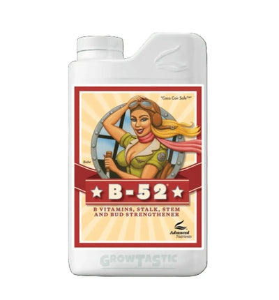 Dünger Advanced Nutrients B-52 in 250 ml Flasche, flüssiger Pflanzenstärker für verbessertes Wachstum und Ertrag.