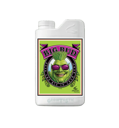 Dünger Flasche von Advanced Nutrients Big Bud® für gesunde Pflanzen und ertragreiche Blüten, 250 ml.