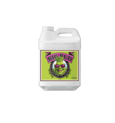 Dünger Advanced Nutrients Big Bud® Flasche mit 250 ml für optimales Pflanzenwachstum, sichtbarer Produktbehälter.