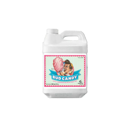 Dünger Flasche von Advanced Nutrients Bud Candy® für Pflanzenwachstum, 250 ml, klare Verpackung mit Etikett