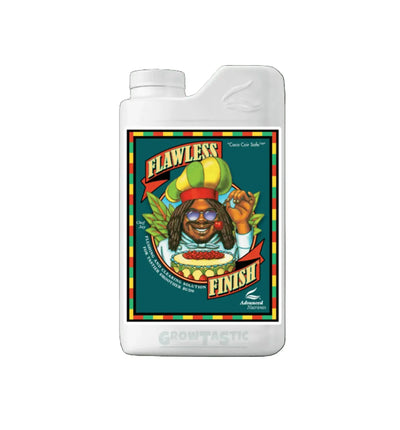 Advanced Nutrients Flawless Finish® Dünger in 250 ml Flasche, zeigt die Verpackung des hochwertigen Pflanzenpflegemittels.