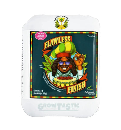 Advanced Nutrients Flawless Finish® Dünger in 250 ml Flasche, sichtbar in der Bildaufnahme, für Pflanzenpflege und optimale Ergebnisse