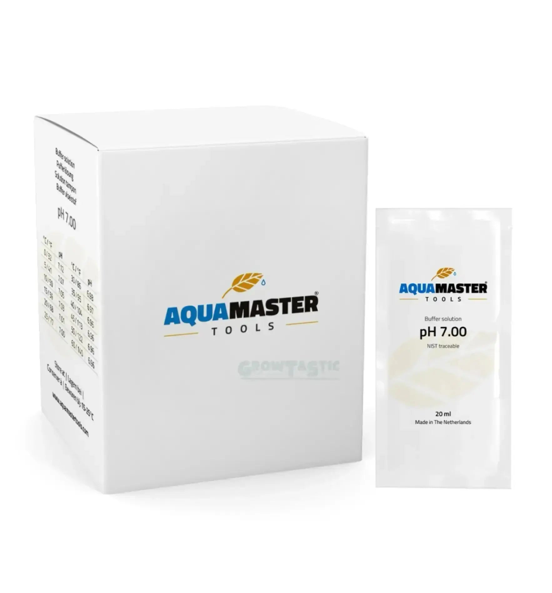 Aquamaster Tools pH-Kalibrierflüssigkeit pH 4,01, 100ml Flasche zur pH-Wert-Justierung, für präzise Wasseranalyse