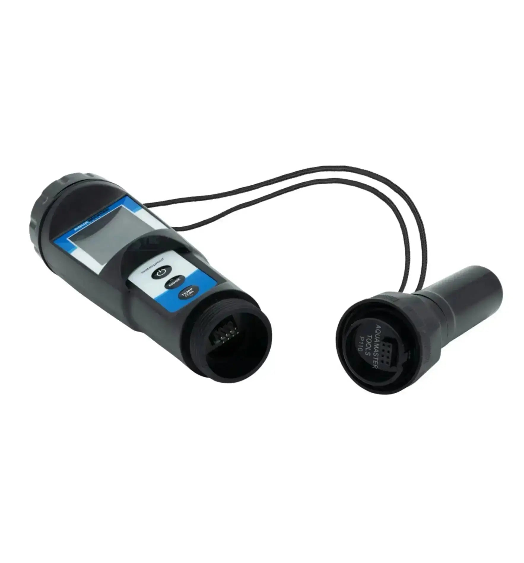 Aquamaster Tools Combo Pen P110 Pro2 Messgerät, digitales Multimeter mit Display und Messleitungen, für Elektronik und Technik.