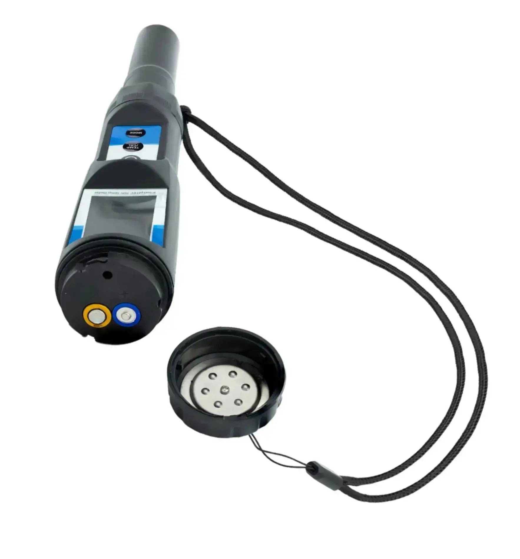 Aquamaster Tools Combo Pen P160 Pro 2 Messgerät, digitales Prüfgerät mit Display und Bedienelementen, in Hand gehalten.