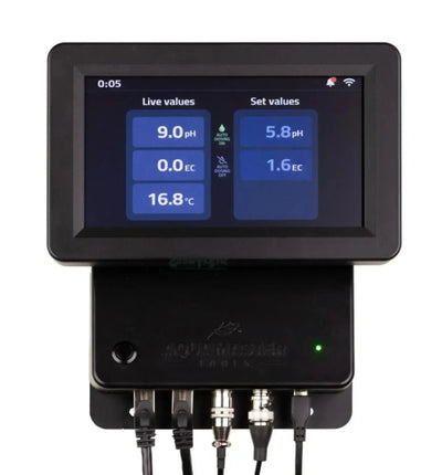 Aquamaster Tools Steuergerät C800 Pro Messgerät für pH, EC, PPM, TDS und Temperatur, digitales Testgerät mit Display