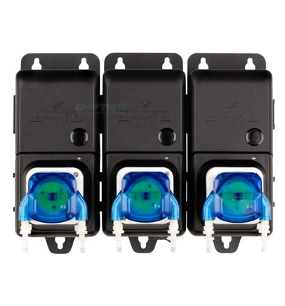 Aquamaster Tools Pumpenset für Nährstoffdosierung, inklusive Pumpeneinheit, für präzise Nährstoffzufuhr in Aquarien.