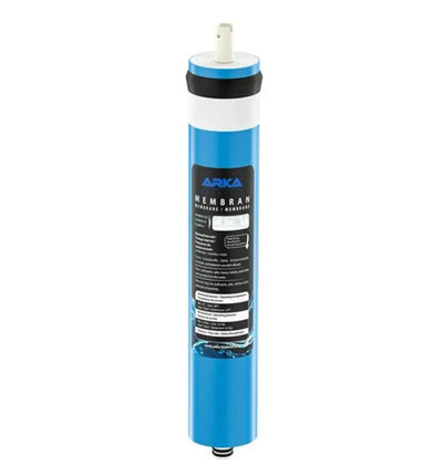ARKA myAQUA® 190 Wechselfilter für Osmoseanlage, fein Kohlefilter-Set, zeigt den Austauschfilter in der ARKA Osmose Anlage.