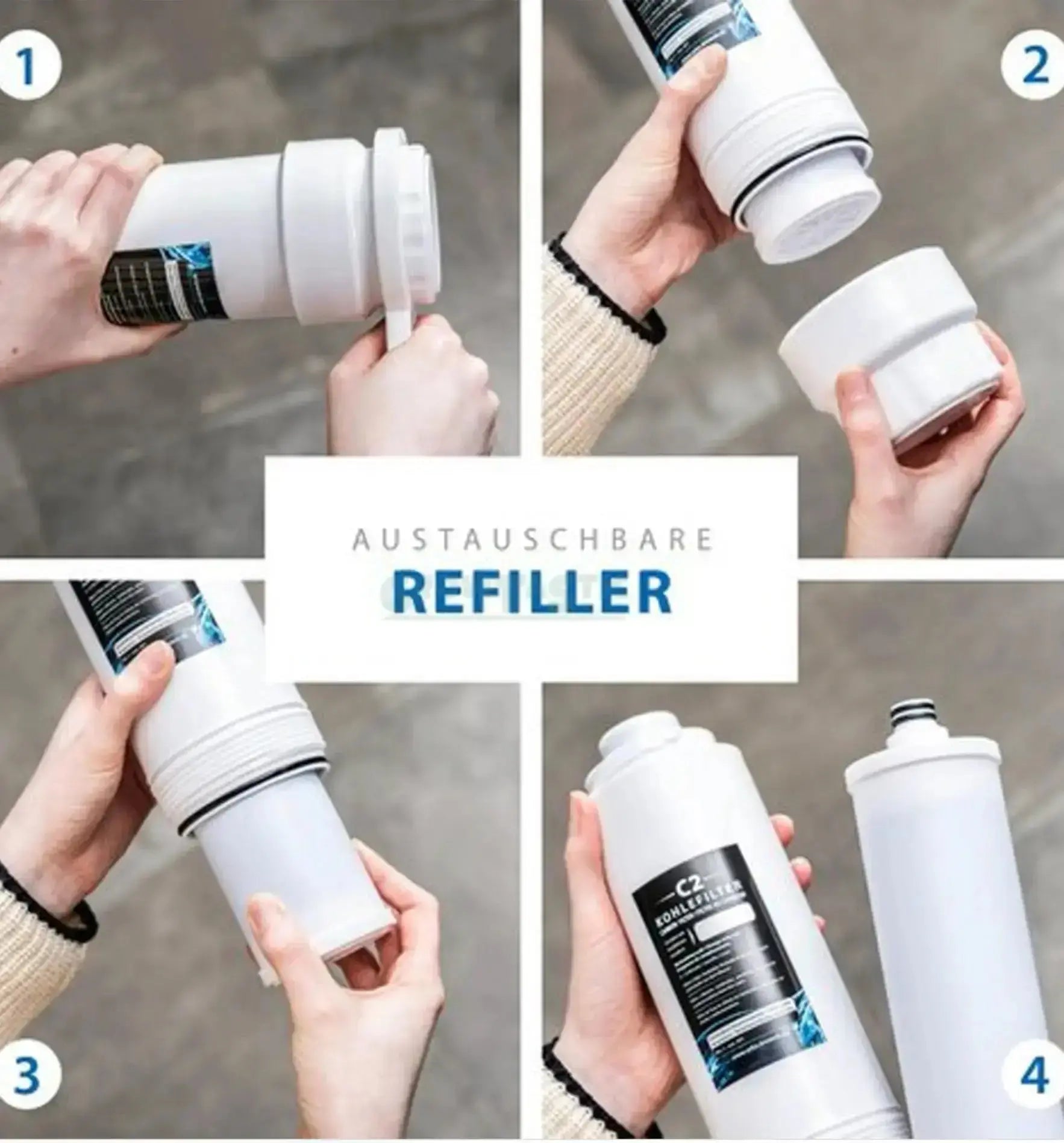 ARKA myAQUA® 3800 Umkehrosmoseanlage, Wasserfilteranlage mit mehreren Filtern und Armaturen für sauberes Trinkwasser