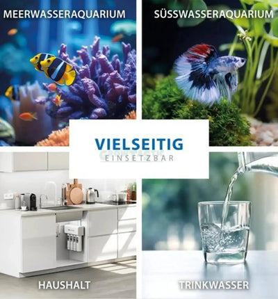 ARKA myAQUA® 3800 Umkehrosmoseanlage, Wasserfilteranlage mit Filtersystem und Leitungen, für sauberes Trinkwasser