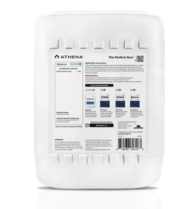 Athena Balance Korrekturflüssigkeit in 946 ml Flasche, weiße Flüssigkeit zur Korrektur von Texten, klarer Behälter, Markenlogo sichtbar