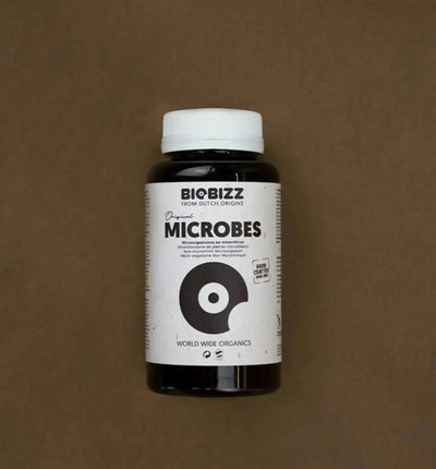 BioBizz Microbes Dünger in 150 g, natürliche Bodenzusätze für gesunde Pflanzen, biologischer BioBizz Dünger, sichtbare Verpackung