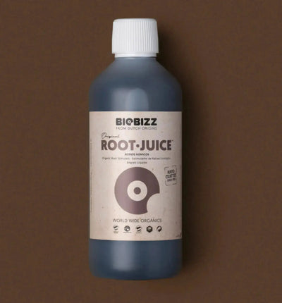 BioBizz Root Juice BioDünger in 250 ml Flasche, organischer Wurzelstimulator für gesunde Pflanzen und kräftiges Wurzelwachstum