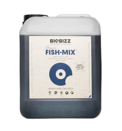 BioBizz Fish Mix Dünger in 500 ml Flasche, organischer Fischdünger für gesunde Pflanzen, biologisch, nachhaltige Düngung