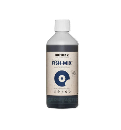 BioBizz Fish Mix Dünger in 500 ml Flasche, organischer Fischdünger für gesunde Pflanzenwachstum