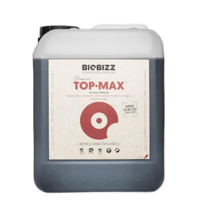 BioBizz Top Max organischer Blüteverstärker, 500 ml, natürliches Düngerprodukt für gesunde Pflanzenblüte