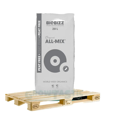 BioBizz All-Mix Substrat, 20-Liter Sack, torffrei, organisches Pflanzsubstrat für gesunde Pflanzen, von BioBizz