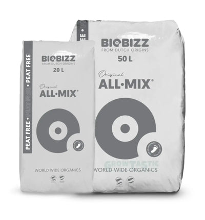 BioBizz All-Mix Substrat, torffreie Erde in 20-Liter-Sack, für nachhaltige Pflanzenzucht, biologisch und umweltfreundlich