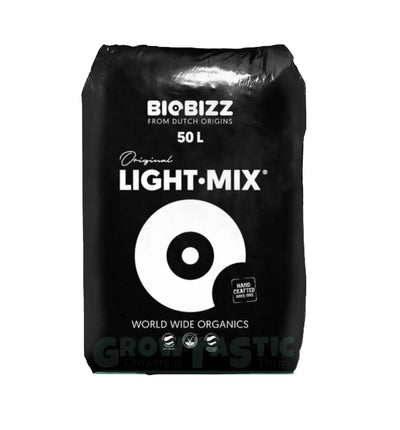 BioBizz Light Mix® Substrat in 20-Liter-Sack, hochwertiges Bio-Erde für gesunden Pflanzenwuchs, von BioBizz