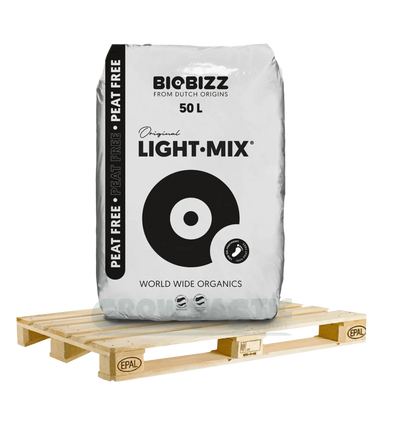 BioBizz Light Mix® Substrat, 20 Liter, torffrei, ideal für Pflanzen, im Sack sichtbar
