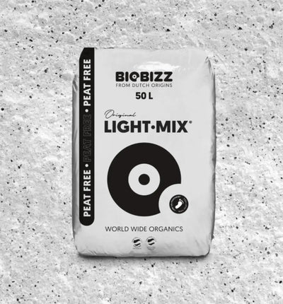 BioBizz Light Mix® Substrat in 20-Liter-Sack, PEAT Free, für nachhaltiges Pflanzenwachstum, biologisch abbaubar, hochwertige Erde