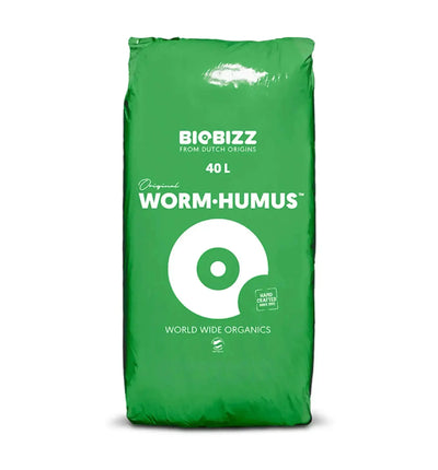 BioBizz Wurm Humus, organischer Substratverbesserer in 40-Liter-Sack, ideal für nachhaltiges Gärtnern