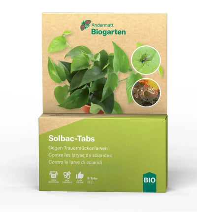Biocontrol & Biogarten Solbac biologischer Pflanzenschutz in Tabs, 9 Stück, zur biologischen Pflanzenpflege.
