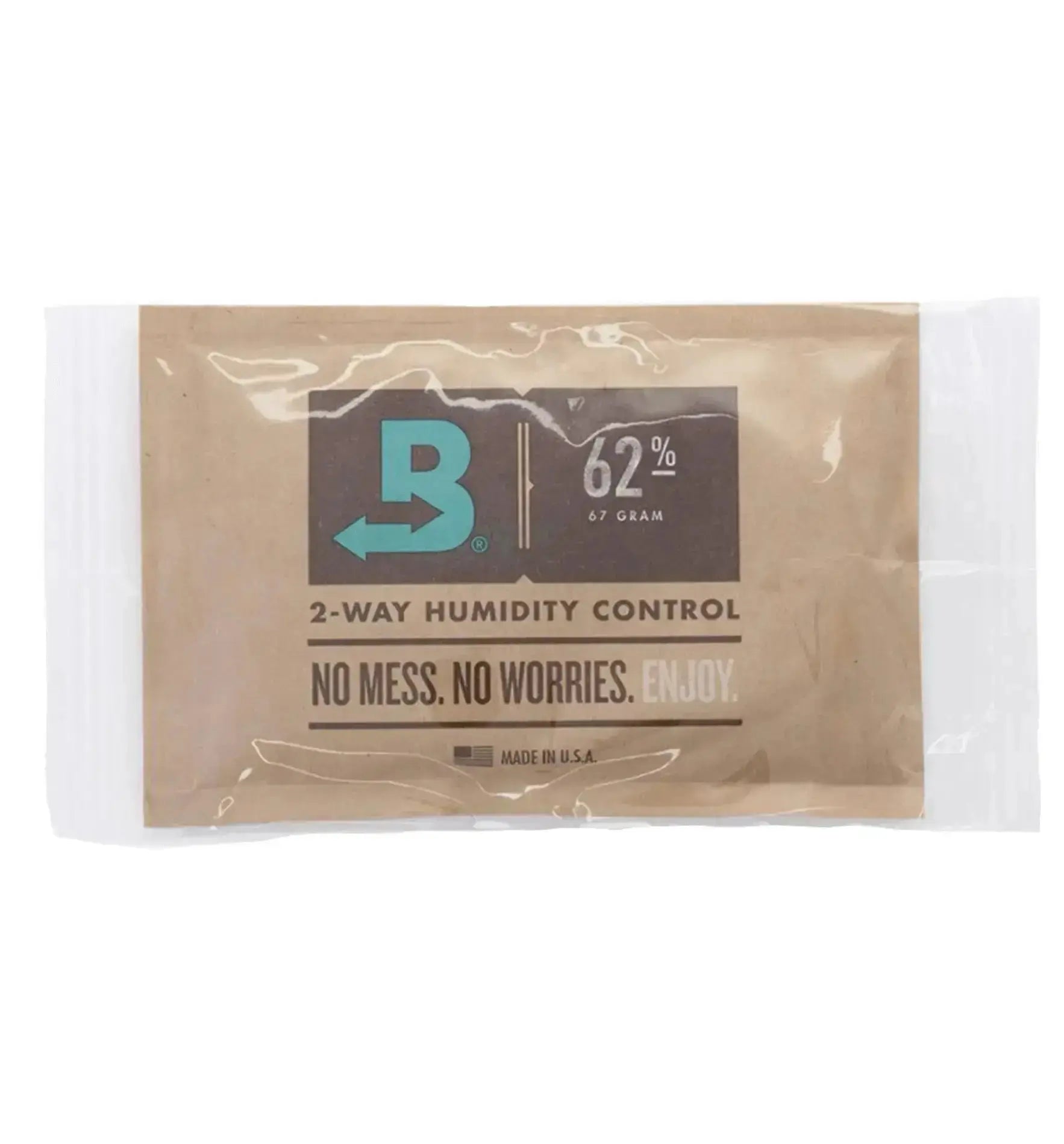 Boveda 62% Feuchtigkeits-Packs für Aufbewahrung, 2g, 1500 Stück in Karton, ideal für Feuchtigkeitskontrolle