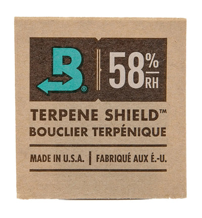 Boveda 58% Humidity Pack für Aufbewahrung, 2g, in Karton, zur optimalen Feuchtigkeitskontrolle.