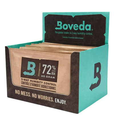 Boveda 72% Humidity Pack für Aufbewahrung, einzeln verpackt, zur Feuchtigkeitskontrolle in Aufbewahrungsbehältern