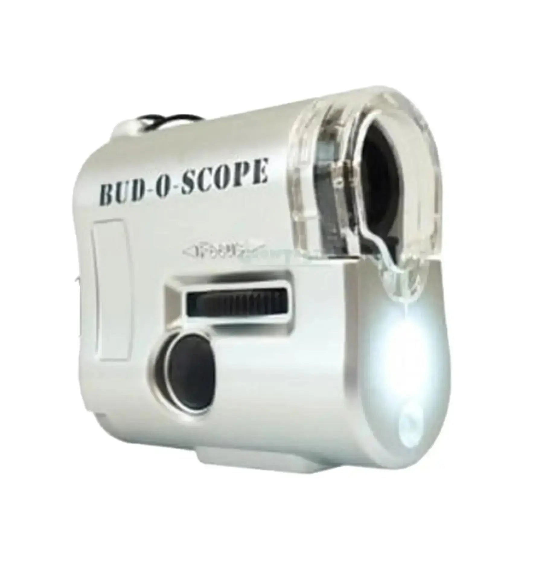 Mini Mikroskop 60x von Bud-o-Scope, kompaktes Handmikroskop für detaillierte Betrachtungen, schwarz mit Fokus-Mechanismus
