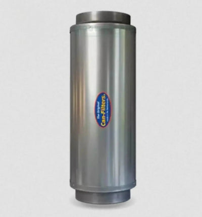 Can-Filters Schaldämpfer, 125 mm Durchmesser, 45 x 30 cm, für Luftfilteranlagen, geräuschreduzierender Schalldämpfer