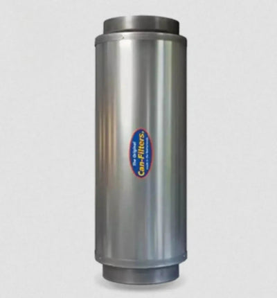Can-Filters Schaldämpfer, 125 mm Durchmesser, 45 x 30 cm, Lärmschutz für Lüftungsanlagen, vielseitiger Geräuschdämmfilter