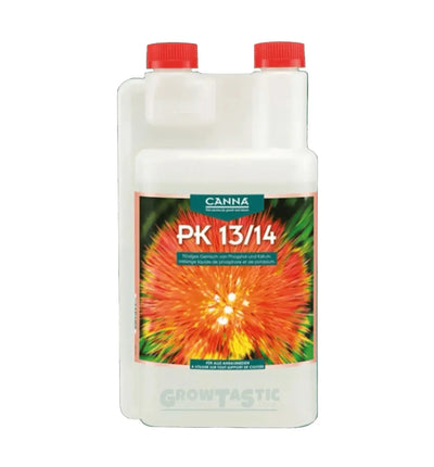 Canna PK 13/14 Dünger Flasche, 250 ml, ideal für Pflanzenstärkung, zeigt das Produkt auf weißem Hintergrund