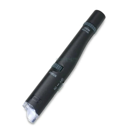 Carson MicroPen Mikroskop mit LED-Beleuchtung, 24-53x Vergrößerung, handliches Mikroskop für detaillierte Beobachtungen