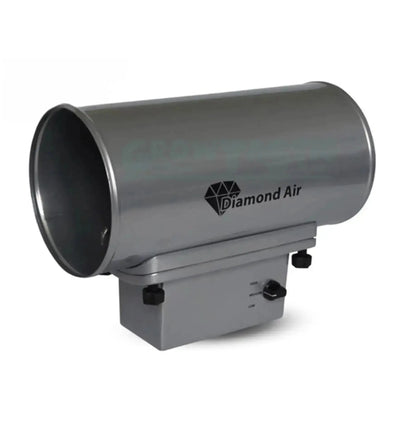Diamond Air Air Pro Ozongenerator, kompaktes Ozongerät mit 50 Watt, für Räume bis 1200 m³, in schwarzer Bauweise