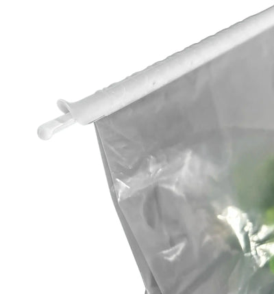 Dryferm Bag Clip Aufbewahrungssystem, 28 cm, zum Trocknen und Aufbewahren von Lebensmitteln, in der Produktaufnahme sichtbar
