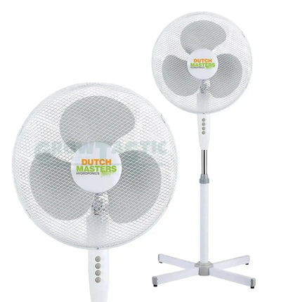 Dutch Masters Hydroponics Standventilator, 40 cm, ventilator mit rotierendem Lüfter für bessere Luftzirkulation