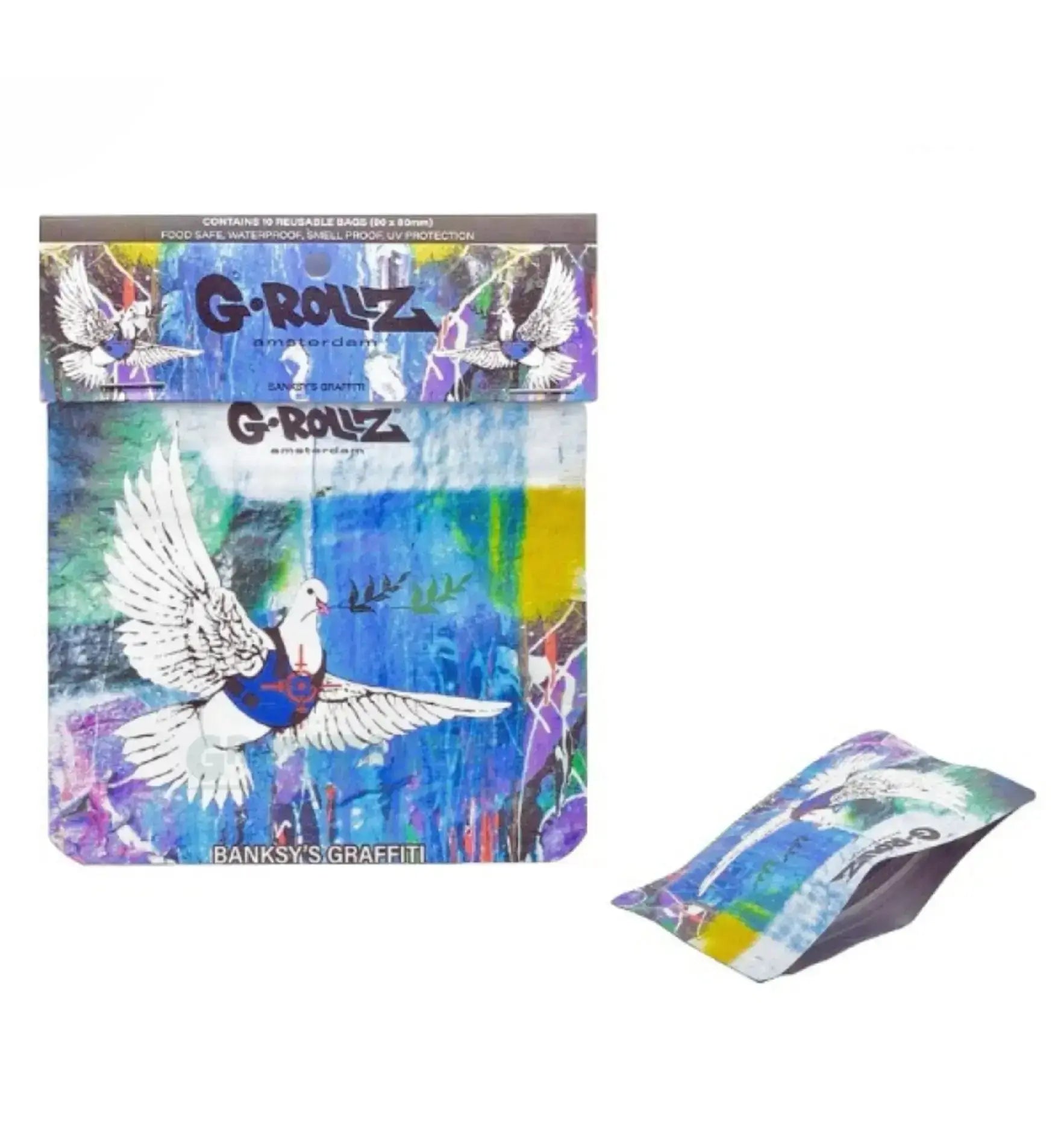 G-Rollz Banksy's Smellproof Bags in Box 2