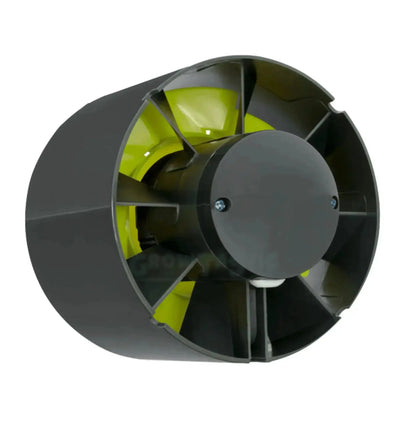 Garden Highpro Profan Axial Inline Ventilator, Abluftventilator, 100 mm, 107 m³/h, 15 W, für effiziente Luftzirkulation