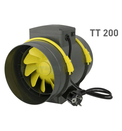 Garden Highpro PROFAN TTMAX 2-Speed Abluftventilator mit 100 mm Anschluss und 145-187 m³/h Luftdurchsatz, GHP Marke