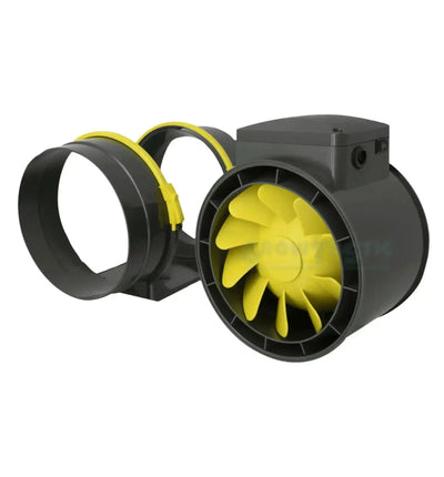Garden Highpro PROFAN TTMAX 2-Speed Abluftventilator, 100 mm, effiziente Luftzirkulation, für Garten- und Gewächshausbelüftung